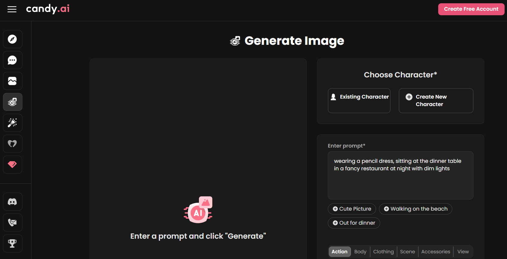 nsfw ai image generator-candy