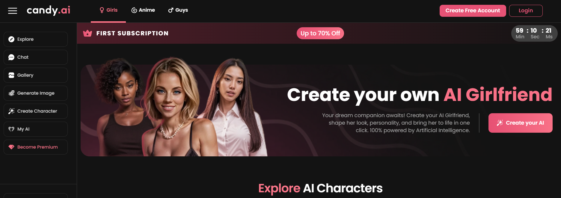 nsfw ai writer-candy