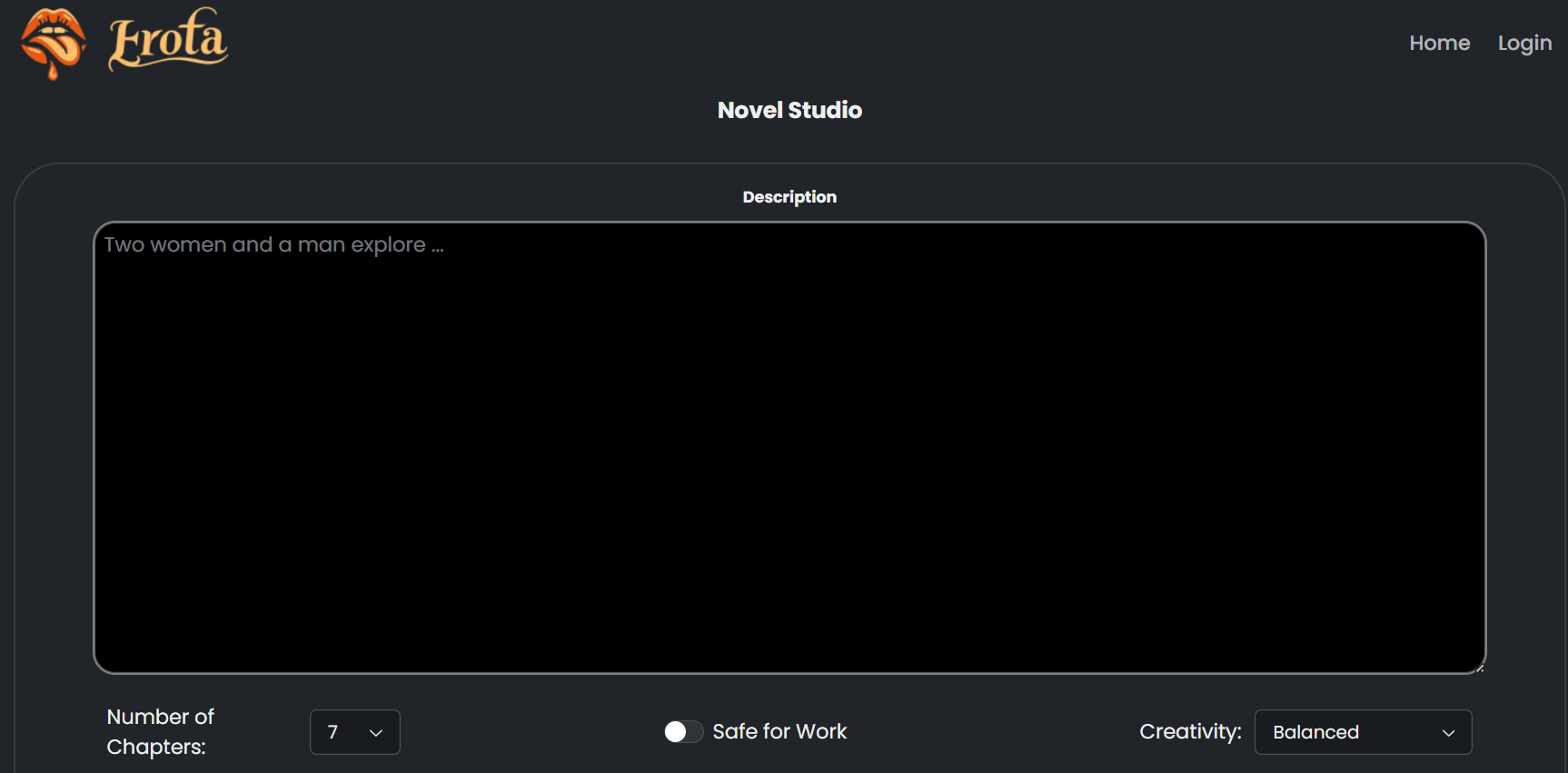 nsfw ai writer-erota