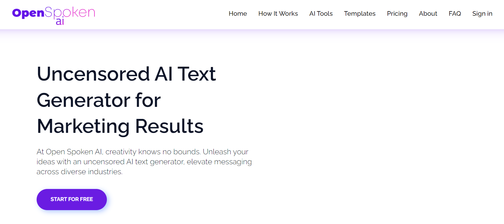 nsfw ai writer-openspoken